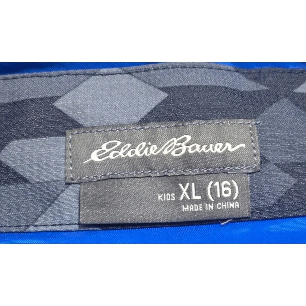 Eddie Bauer Youth 3 in 1 Jacket XL Water Resistant NWT Black Galaxy NWT